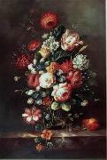 unknow artist Floral, beautiful classical still life of flowers.063 china oil painting reproduction